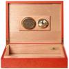 HongLianRiven Cigar Box Humidor Cigar Box Cedar Wood Humidor Case Portable Cigar Case Humidifier Hygrometer Cigar Humidor Box view 1