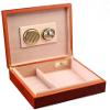 HongLianRiven Cigar Box Humidor Cigar Box Cedar Wood Humidor Case Portable Cigar Case Humidifier Hygrometer Cigar Humidor Box view 3