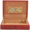 HongLianRiven Cigar Box Humidor Cigar Box Cedar Wood Humidor Case Portable Cigar Case Humidifier Hygrometer Cigar Humidor Box view 4