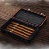 HongLianRiven Cigar Box Humidor Waterproof Cigar Travel Humidor Integrated Hygrometer and Humidifier (Color : A) view 4