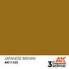 AK Acrylics 3Gen AK11123 Japanese Brown (17ml) view 2