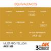 AK Acrylics 3Gen AFV AK11366 Mustard Yellow (17ml) view 3