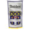 ANTIBES France 3x5 feet Flag Banner Vivid Color Double Stitched Brass Grommets (ANTIBES) view 1