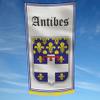 ANTIBES France 3x5 feet Flag Banner Vivid Color Double Stitched Brass Grommets (ANTIBES) view 2