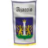 AJACCIO France 3x5 feet Flag Banner Vivid Color Double Stitched Brass Grommets (AJACCIO) view 1