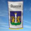 AJACCIO France 3x5 feet Flag Banner Vivid Color Double Stitched Brass Grommets (AJACCIO) view 2