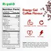 Royal-D Energy Gels for Running - Energy Gel, Running Gels, Sports Gels for Runners, Energy Gel for Cycling, Energy Gel for Running - Coffee Flavor (1.4 Oz Packet, 20 Count) view 2