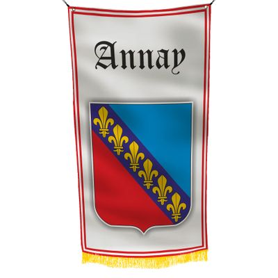 ANNAY France 3x5 feet Flag Banner Vivid Color Double Stitched Brass Grommets (ANNAY)