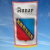 ANNAY France 3x5 feet Flag Banner Vivid Color Double Stitched Brass Grommets (ANNAY) view 2
