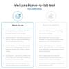Heart Health Test  Check Your Cholesterol, Blood Sugar, and Inflammation Levels  CLIA-Certified Lab  Verisana view 2