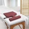 Saloniture Women's Comfort Cushion - Massage Table Wedge Bolster Pillow, Burgundy view 2