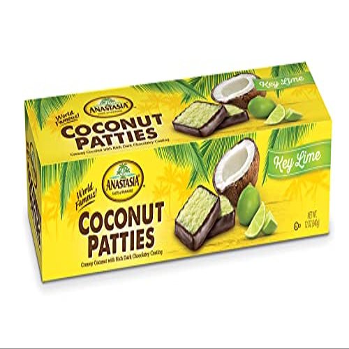 12 OZ Key Lime Flavor Coconut Patties (6)
