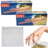 100 Ct Resealable Sandwich Bags Lunch Snack Food Storage Freshness Press Seal view 2