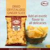 Aiva Dried Crystallized Ginger Slices - 5 LB, Crystalized Ginger Pieces, Candied Ginger Slice for Baking & Digestive Support view 4
