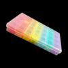 28 Grid Rainbow Medicine Box One Week Pp Pill Box Large Capacity Division Professional Fashion Pillbox Storage Case Good Life view 2