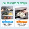9527 Product 12" x 16" Clear Plastic Produce Bag, Food Storage Bag on a Roll, 350 Bags One Roll (4 Rolls), Freeze/Heat Clear Bag for Bread, Meat, Vegetables, Fruits view 4