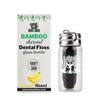 BOONBOO Dental Floss, Bamboo Charcoal Woven Thread, Banana view 1