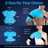 Comfytemp Shoulder Ice Pack Rotator Cuff Cold Therapy Wrap, FSA Eligible HSA Wearable, Gel Packs for Injuries Reusable Hot Cold Compress Shoulder Brace for Pain Relief, Men Women Recovery Item (Large) view 2