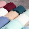 Set of 2 Rolls, Handmade Fringe Chiffon Silk-Like Ribbon 1.5" x 7Yd Pink Ribbons for Wedding Invitations, Bouquets, Gift Wrapping (Color : 03) view 3