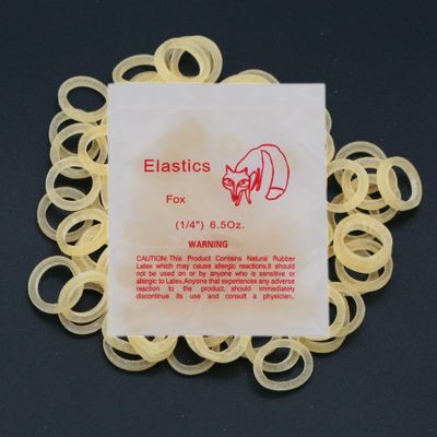 10 Bag/1000Pcs Various Sizes Orthodontic Rubber Bands Orthodontic Elastic Orthodontic Supply (1/4" 6.5 OZ)