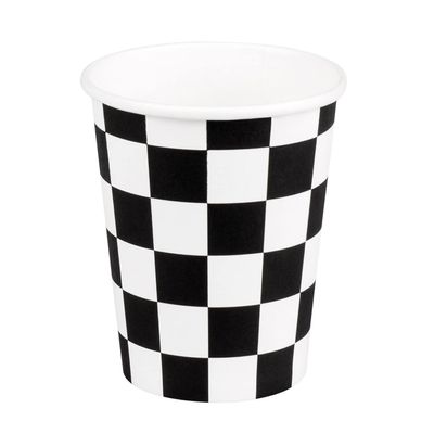 Boland 44748 - Racing Party Cups Pack of 10 210ml Party Tableware 100% Paper Birthday