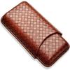 HongLianRiven Cigar Box Humidor Three Cigar Cases,3 Sticks Portable Moisturizer Cedar Wood Lined Cigar Humidor Cigar Box (Color : B) view 1