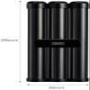HongLianRiven Cigar Box Humidor Single Cigar Humidor Portable Cigar Moisturizing Tube Travel Cigar Set Carbon Fiber Material Cigar Box view 2