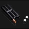 HongLianRiven Cigar Box Humidor Single Cigar Humidor Portable Cigar Moisturizing Tube Travel Cigar Set Carbon Fiber Material Cigar Box view 3