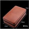 HongLianRiven Cigar Box Humidor Cigar Humidor, Leather Cigar Box Portable Travel Cigar Humidor Holds 5 Cigars view 2
