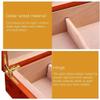 HongLianRiven Cigar Box Humidor Cedar Wood Cigar Box, Mini Portable Cigar Humidifier with Humidifier Box Thermometer (Color : Red) view 2