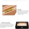 HongLianRiven Cigar Box Humidor Cedar Wood Cigar Humidor, Desktop Cigar Display Box with Display Window (Color : Black) view 3