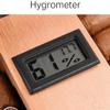 HongLianRiven Cigar Box Humidor Cigar Humidor, Cigar Box with Hygrometer and Humidifier,Large Capacity Cigar Box (Color : Black) view 4