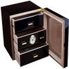 HongLianRiven Cigar Box Humidor Cigars Cigar Humidor,Desktop Cedar Wood Lined Cigar Box view 1