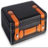 HongLianRiven Cigar Box Humidor Portable Travel Cigars Box,Cigar Humidor,Cedar Cigar Box with Hygrometer and Humidifier (Color : Black) view 3