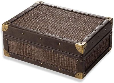 HongLianRiven Cigar Box Humidor Cigar Box Portable Large Capacity Double Humidifier Storage Cabinet Cigar Box