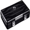 HongLianRiven Cigar Box Humidor 10 Cigar Desktop Humidor Cigar Box + Hygrometer (Color : Black) view 1