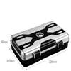 HongLianRiven Cigar Box Humidor 10 Cigar Desktop Humidor Cigar Box + Hygrometer (Color : Black) view 2