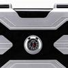 HongLianRiven Cigar Box Humidor 10 Cigar Desktop Humidor Cigar Box + Hygrometer (Color : Black) view 4