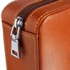 HongLianRiven Cigar Box Humidor Portable Travel Cigar Humidifier, Cigar Case with Two Pockets, Cigar Case (Color : Brown) view 3