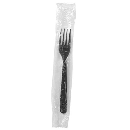 6.5" Fork Individually Wrapped, Polypropylene (1000 PER CASE