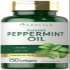 Carlyle Peppermint Oil Capsules | 150 Softgels | Herbal Supplement | Non-GMO, Gluten Free view 1