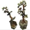 Bonsai Tree Jeweled Trinket Box with Austrian Crystals, #2 view 1