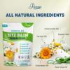 Fivona 2-in-1 Sitz Bath Soak Kit Over The Toilet Seat with Epsom Salt with Essential Oils Blend for Hemorrhoids and Postpartum Care Ideal for Perineal Soaking and Fast Irritation Relief view 4