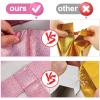 PHOGARY 12 Large Gift Bags with Handles 12.6x3.9x10.6inch(Pink) Stylish Party Bags for Birthday Bachelorette Wedding Party Favor Bridal Shower Wrap, Reusable Goodie Bags, non-woven fabric view 4