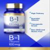 Carlyle B1 Vitamin 100mg | 300 Tablets | Supplement for Women & Men | as Thiamin HCl | Vegan, Non-GMO & Gluten Free view 3
