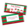 12ct Custom Christmas Candy Chocolate Bar Party (12 Pack) - No Assembly Required - Favors for Kids view 1