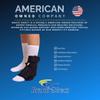 Ankle and Foot Reusable Gel Ice Pack Wrap for Achilles Tendonitis, Plantar Fasciitis, Sprains, Swelling, Post Surgery Relief by Brace Direct (L/XL: US Shoe Men 11, Women 11.5) view 2
