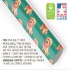 Apricot Brown Goldendoodle Puppy Wrapping Paper Premium Labradoodle Gift Wrap Doodle Birthday Party Decoration (12 foot x 30 inch roll) view 4