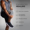 Incrediwear Knee Sleeve  Knee Braces for Knee Pain, Joint Pain Relief, Swelling, Inflammation Relief, and Circulation, Knee Support for Women and Men, Fits 22-26 Above Kneecap (Grey, XXX-Large) view 3