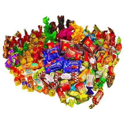 Supreme Sweets Candy Mix Gift Bag - Russian, Polish & Ukrainian Candy Mix - Ulitimate Assortment of Chocolate Party Candy Mix of Eastern European Candies Variety of Russian, Polish & Ukrainian Candy (450g / 1 lb)